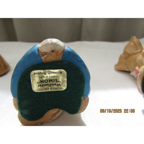 Vintage mice and rabbit bunny mice monk sick bunnies England Pendelton - Picture 12 of 15